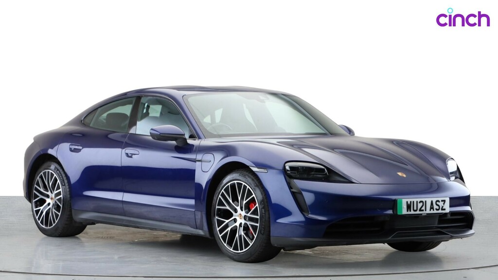 Porsche Taycan 560Kw Turbo S 93Kwh Blue #1