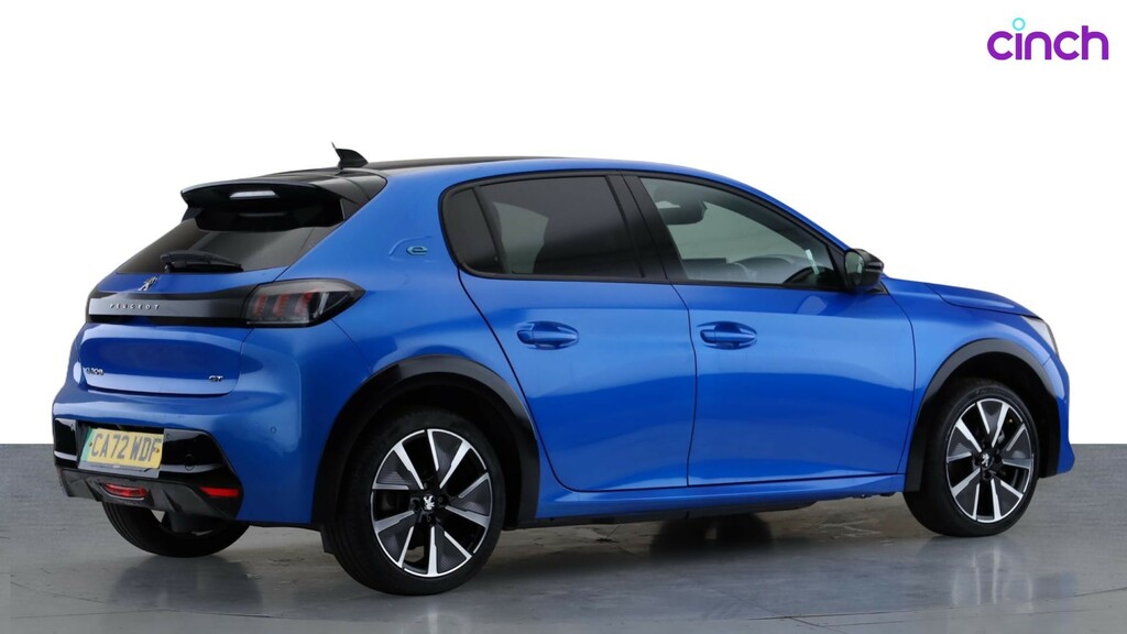 Peugeot e-208 50Kwh Gt Premium 7Kw Charger Blue #3