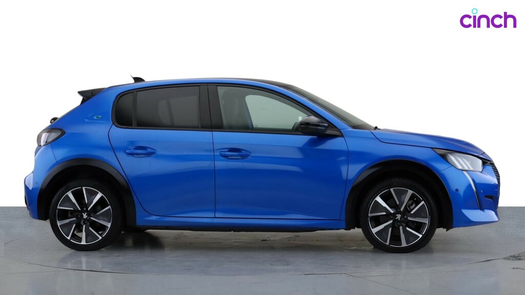 Peugeot e-208 50Kwh Gt Premium 7Kw Charger Blue #2