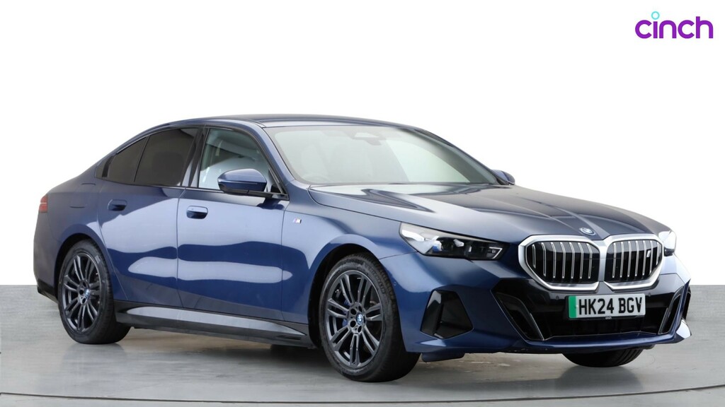 BMW i5 40 83.9Kwh M Sport Touring Edrive 11Kw Charger Blue #1