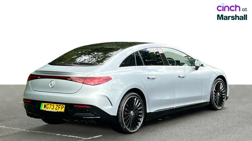 Mercedes-Benz EQE 350 215Kw Amg Line Edition 96Kwh Black #4