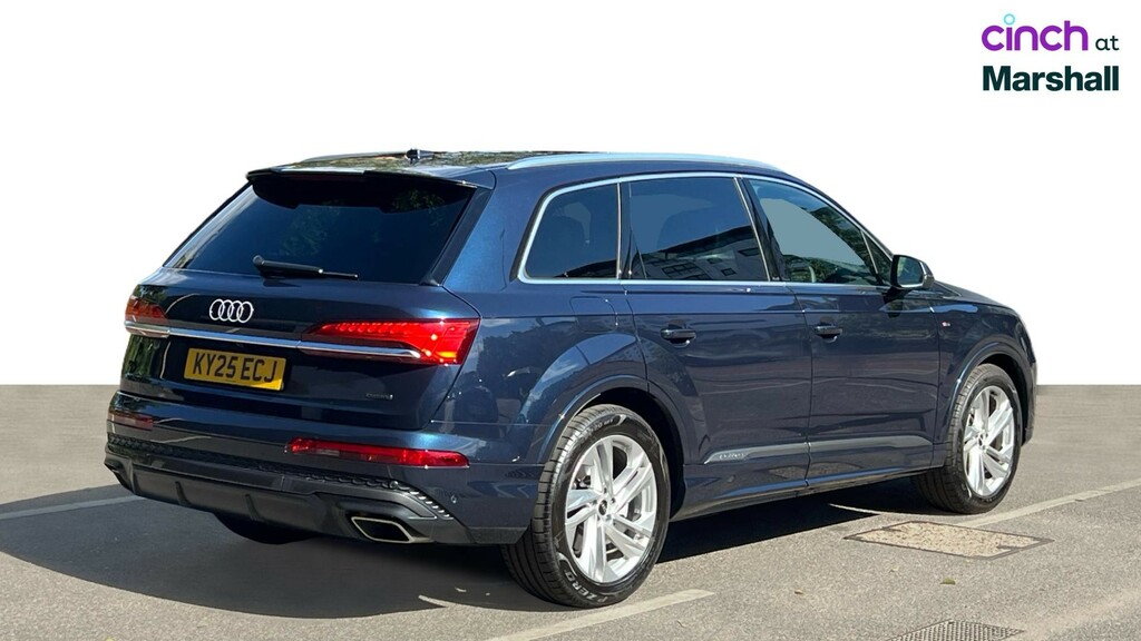 Audi Q7 Audi Q7 Estate 55 Tfsi Quattro S Line Tiptroni Blue #3