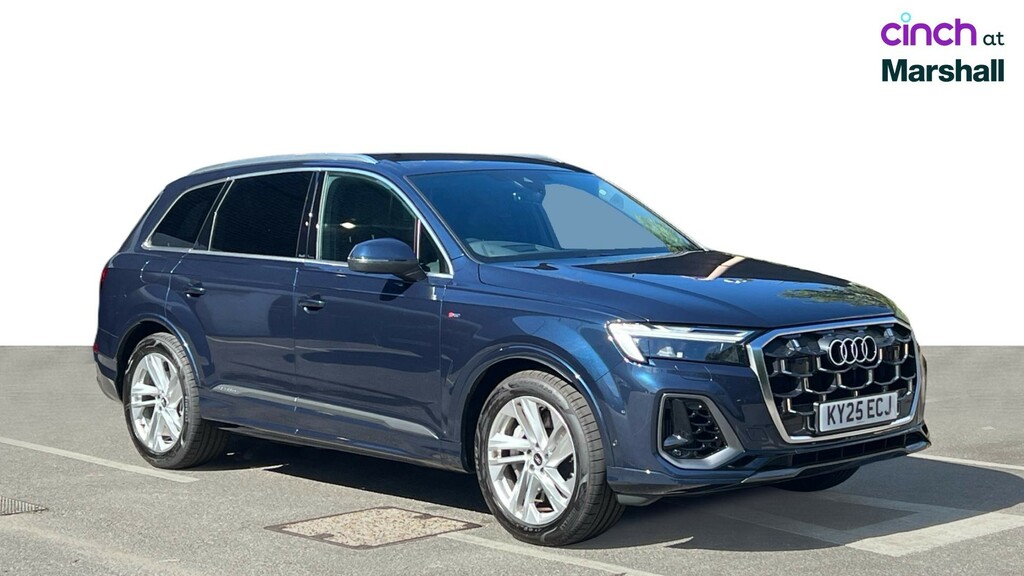 Audi Q7 Audi Q7 Estate 55 Tfsi Quattro S Line Tiptroni Blue #1