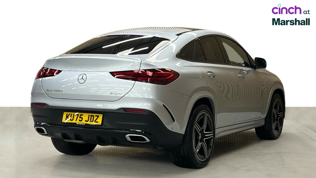 Mercedes-Benz GLE Coupe Gle 450D 4Matic Amg Line Premium 9G-tronic Silver #3