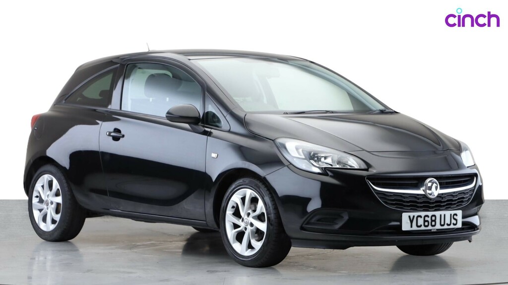 Vauxhall Corsa Sportive Car Derived Van Fwd L1 H1 Black #1