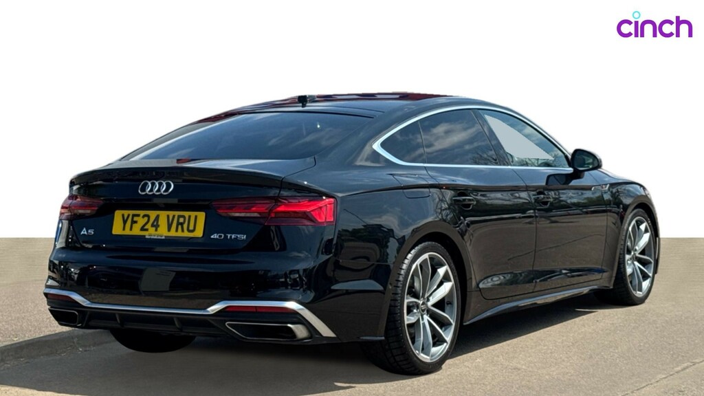 Audi A5 2.0 Tfsi S Line Estate S Tronic Euro 6 Black #3