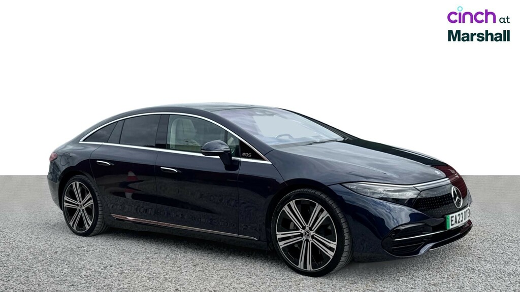Mercedes-Benz EQS Eqs 450 108.4Kwh Exclusive Luxury Saloon Elec Black #1