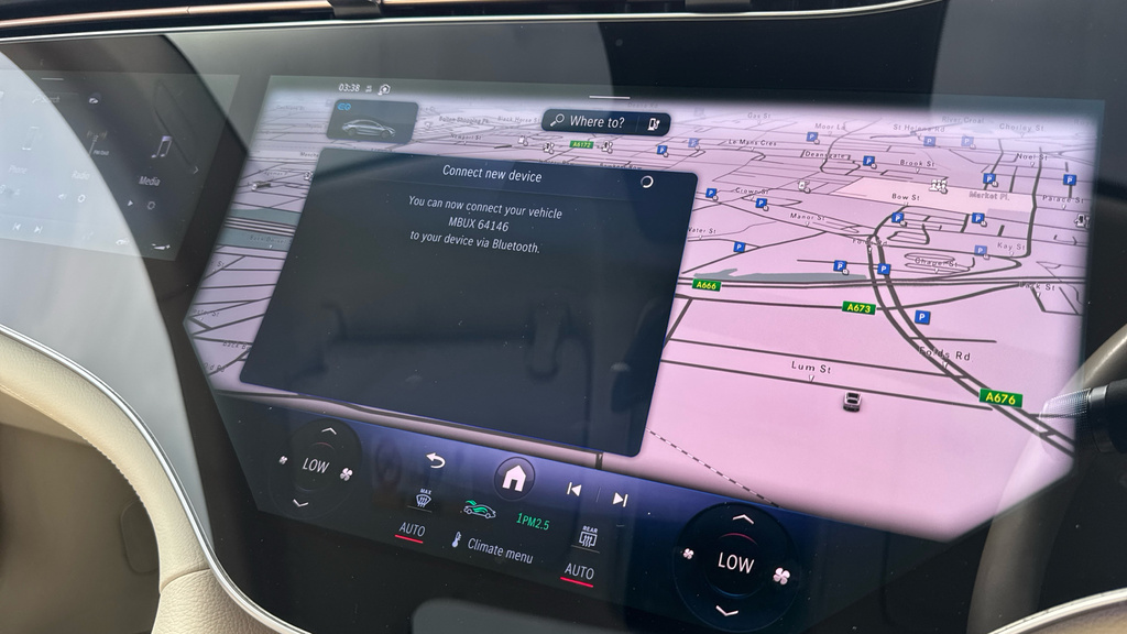 Mercedes-Benz EQS Eqs 450 108.4Kwh Exclusive Luxury Saloon Elec Black #47