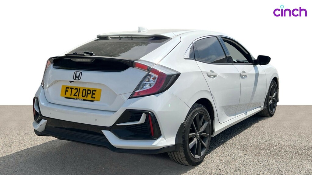 Honda Civic 1.5 Vtec Turbo Sport Hatchback Cvt Euro Blue #3