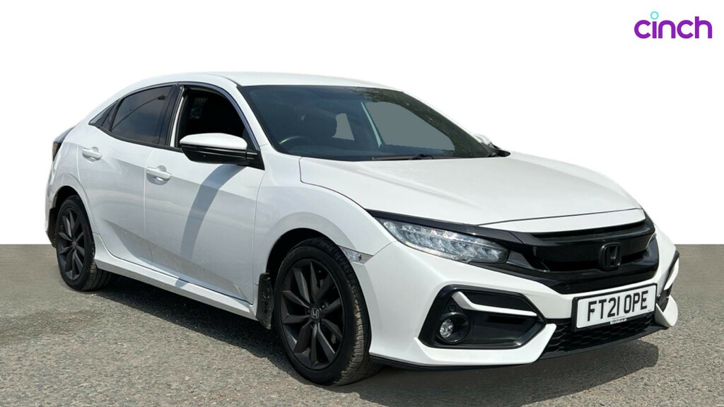 Honda Civic 1.5 Vtec Turbo Sport Hatchback Cvt Euro Blue #1