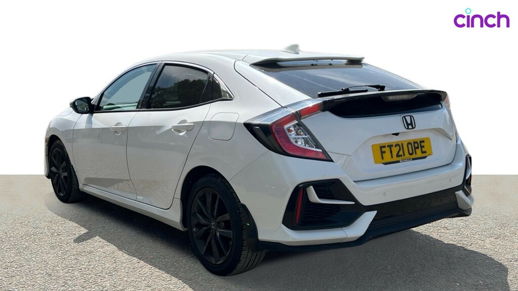 Honda Civic 1.5 Vtec Turbo Sport Hatchback Cvt Euro Blue #5
