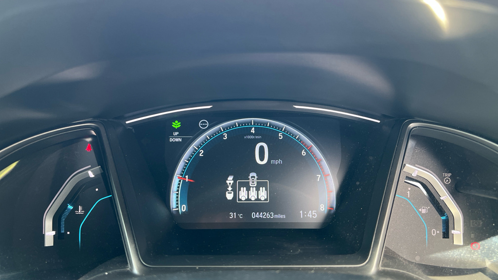 Honda Civic 1.5 Vtec Turbo Sport Hatchback Cvt Euro Blue #16