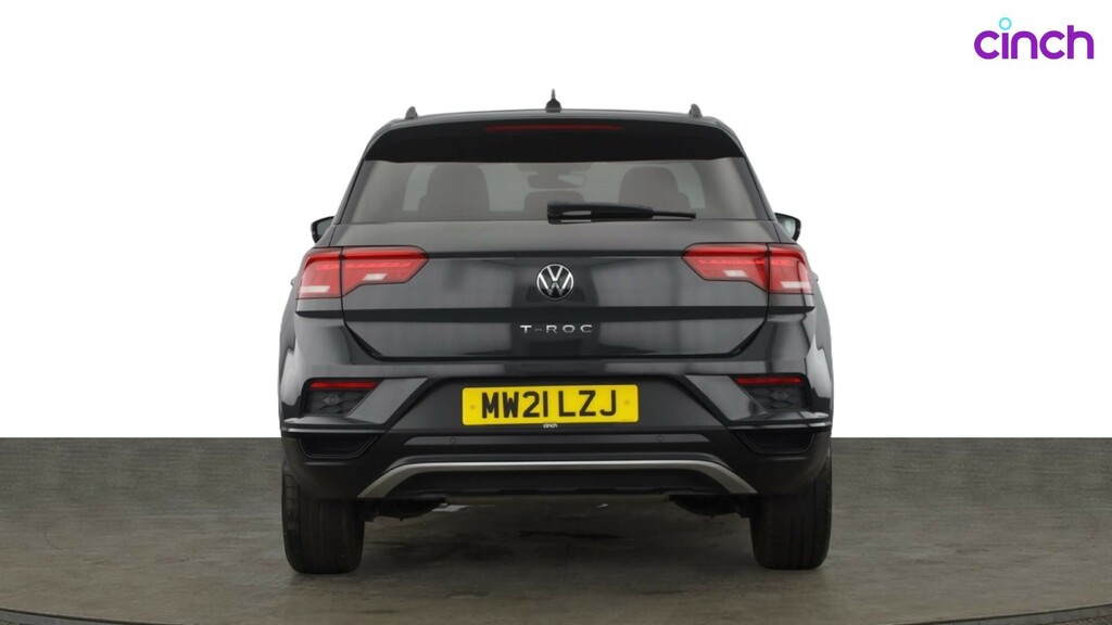 Volkswagen T-Roc 1.0 Tsi Black Edition 110Ps 24 Months Warranty Grey #4