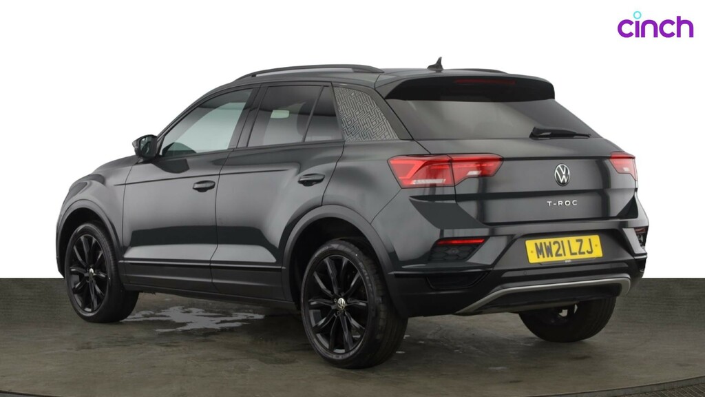 Volkswagen T-Roc 1.0 Tsi Black Edition 110Ps 24 Months Warranty Grey #5