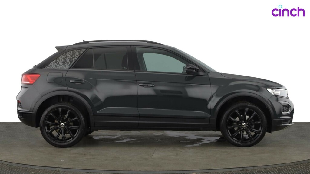 Volkswagen T-Roc 1.0 Tsi Black Edition 110Ps 24 Months Warranty Grey #2