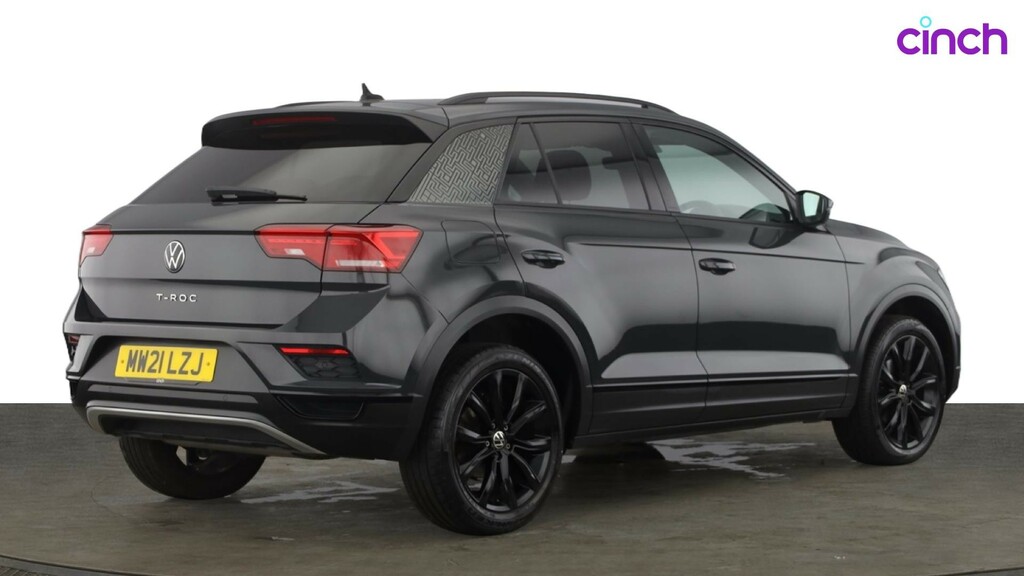 Volkswagen T-Roc 1.0 Tsi Black Edition 110Ps 24 Months Warranty Grey #3