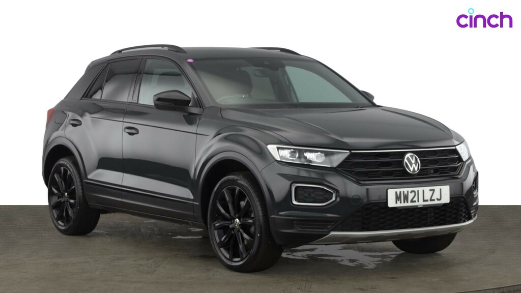 Volkswagen T-Roc 1.0 Tsi Black Edition 110Ps 24 Months Warranty Grey #1
