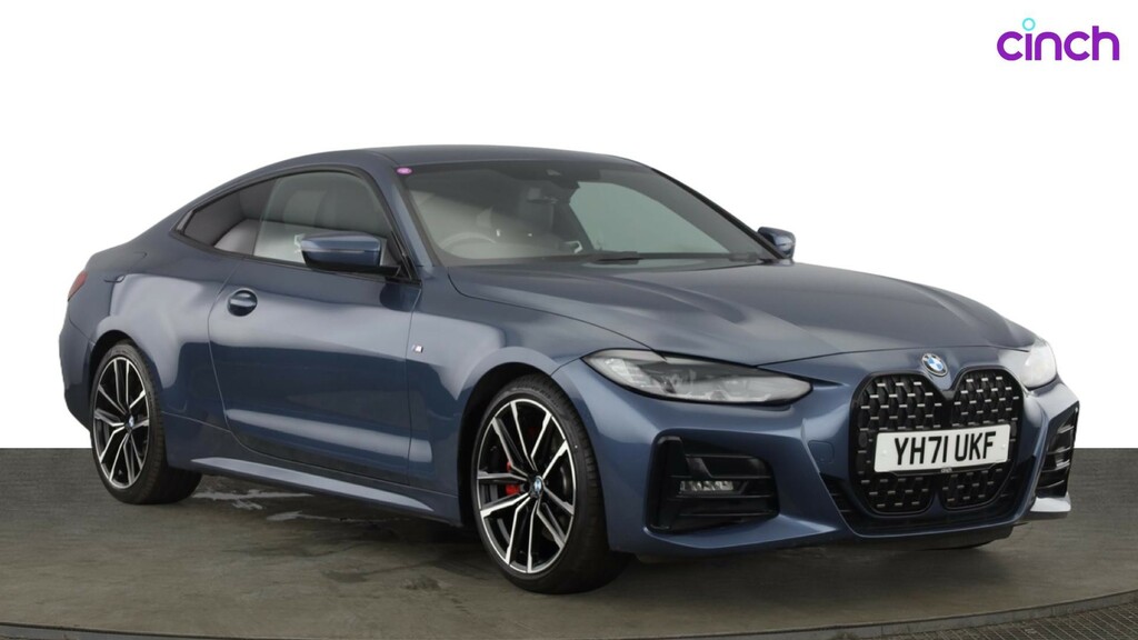 BMW 4 Series 2.0 420I M Sport Euro 6-Door Blue #1