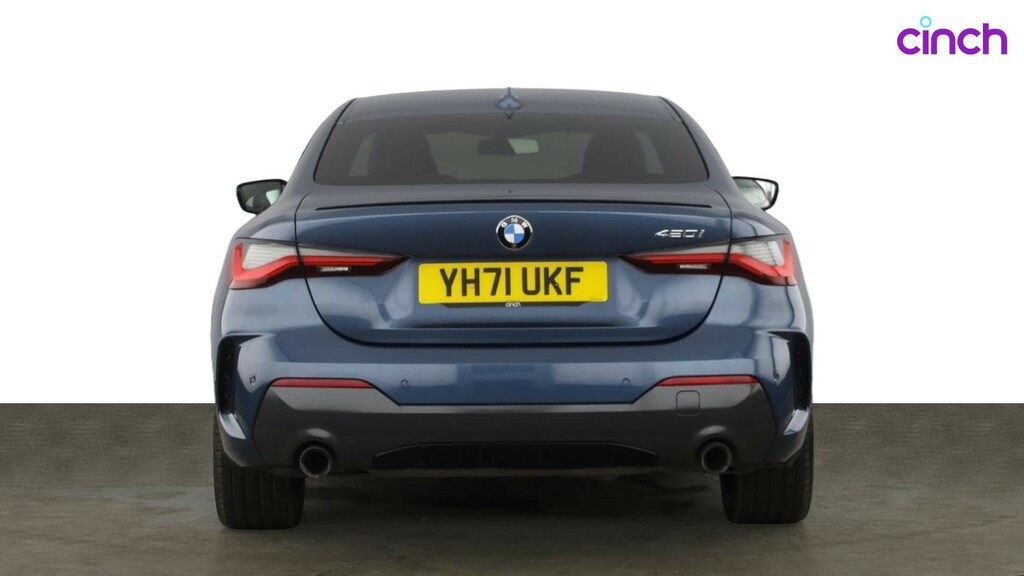 BMW 4 Series 2.0 420I M Sport Euro 6-Door Blue #4