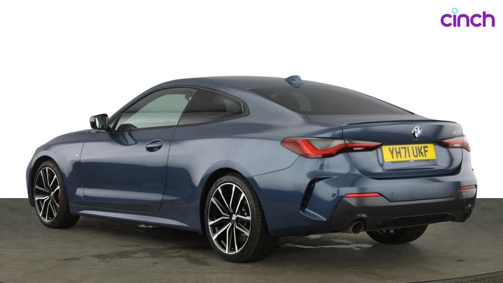 BMW 4 Series 2.0 420I M Sport Euro 6-Door Blue #5