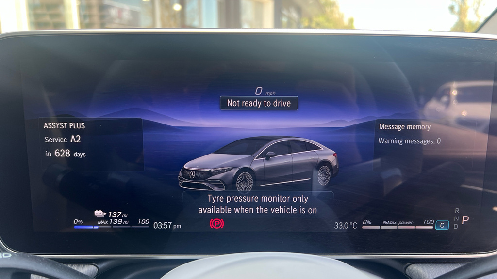 Mercedes-Benz EQS Eqs 450 245Kw Exclusive Luxury 108Kwh Blue #36