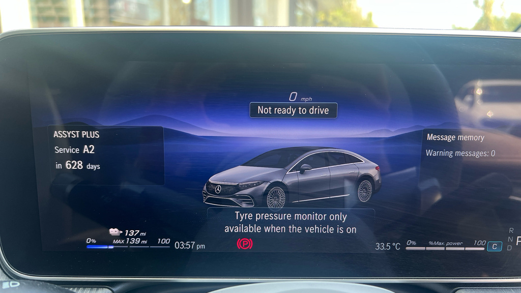 Mercedes-Benz EQS Eqs 450 245Kw Exclusive Luxury 108Kwh Blue #37