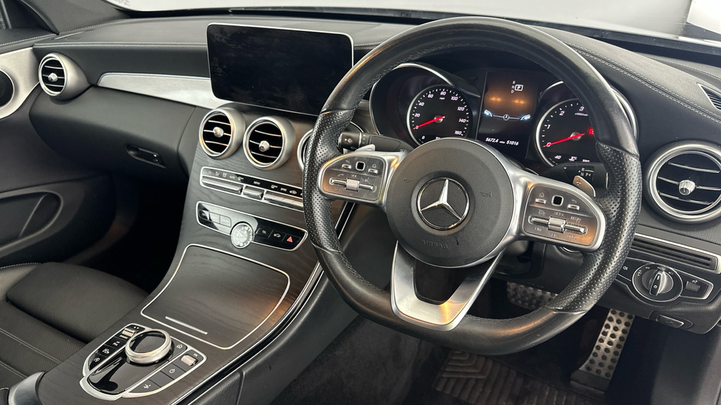 Mercedes-Benz C Class Estate 2.0 C300de 13.5Kwh Amg Line Edition G-troni Grey #9