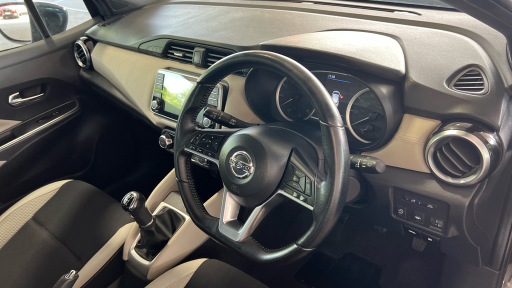 Nissan Micra 0.9 Ig-t Acenta Hatchback Euro 6 Silver #8