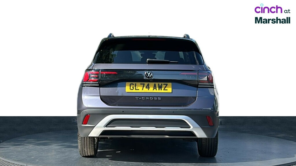 Volkswagen T-Cross 1.5 Tsi R-line Dsg Blue #4