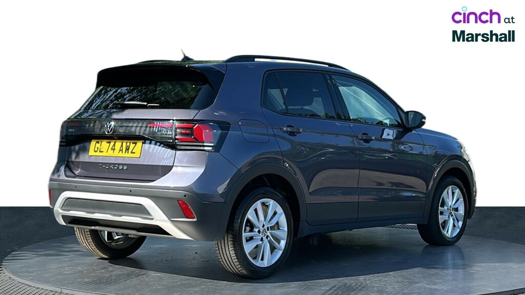 Volkswagen T-Cross 1.5 Tsi R-line Dsg Blue #3