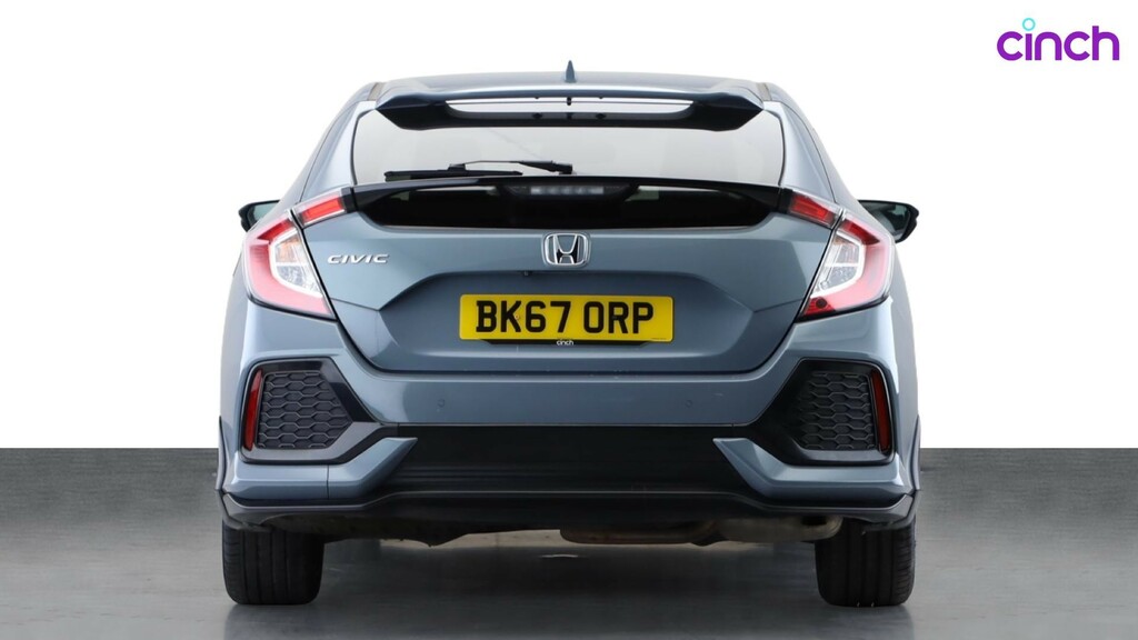 Honda Civic Honda Civic I-dtec Sport, 20 Road Tax, Rear View Blue #5