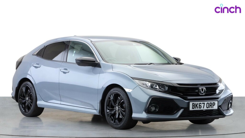 Honda Civic Honda Civic I-dtec Sport, 20 Road Tax, Rear View Blue #1