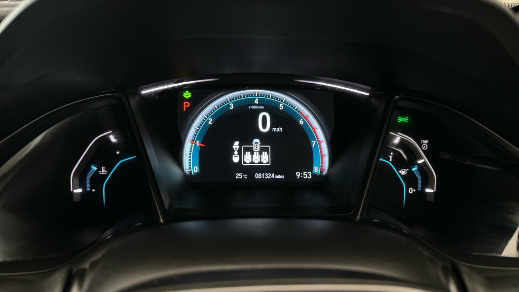 Honda Civic Honda Civic I-dtec Sport, 20 Road Tax, Rear View Blue #19