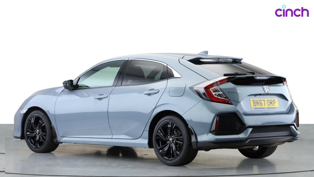 Honda Civic Honda Civic I-dtec Sport, 20 Road Tax, Rear View Blue #6