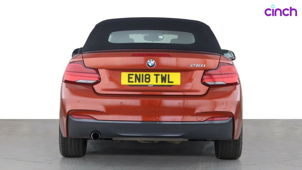 BMW 2 Series 1.5 218I Sport Convertible Euro Black #6