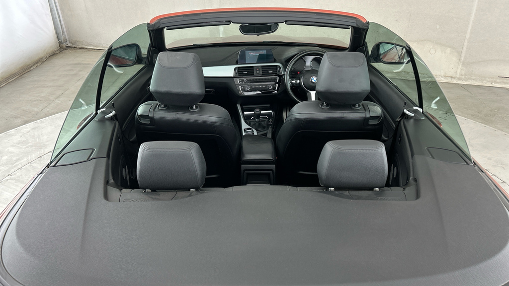 BMW 2 Series 1.5 218I Sport Convertible Euro Black #4