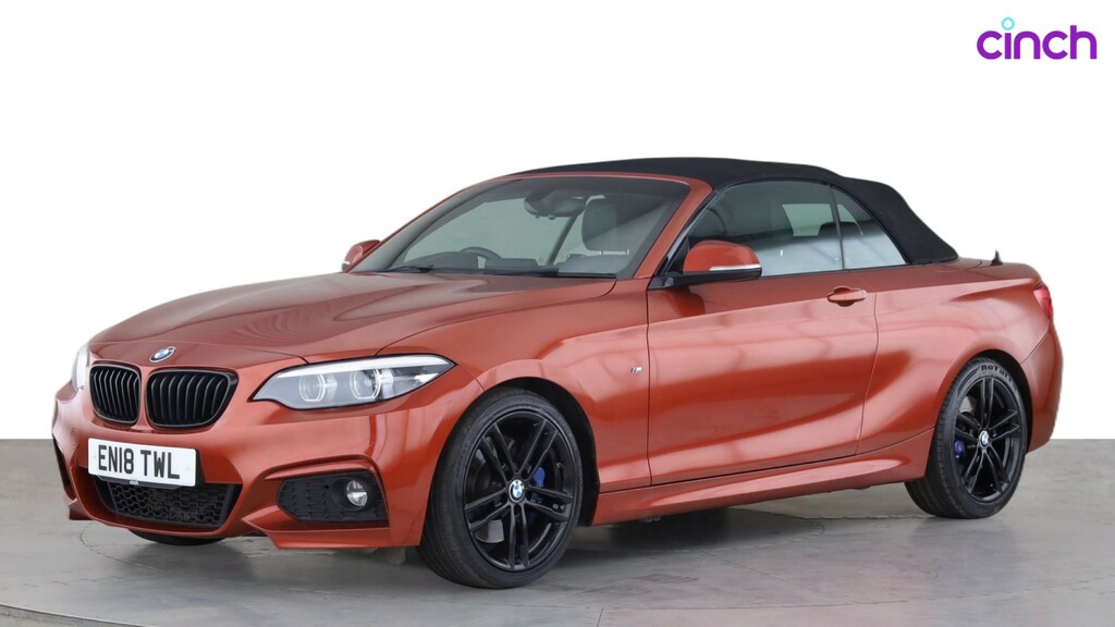 BMW 2 Series 1.5 218I Sport Convertible Euro Black #9