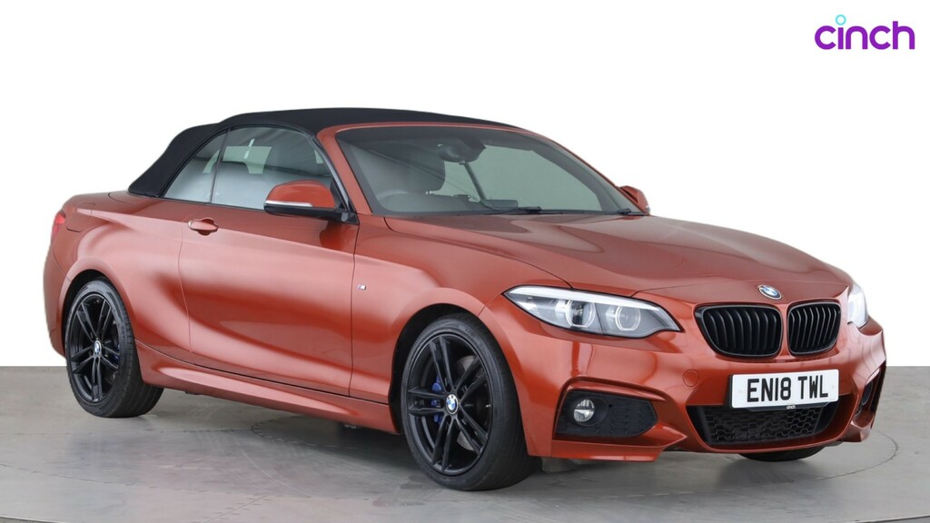 BMW 2 Series 1.5 218I Sport Convertible Euro Black #1