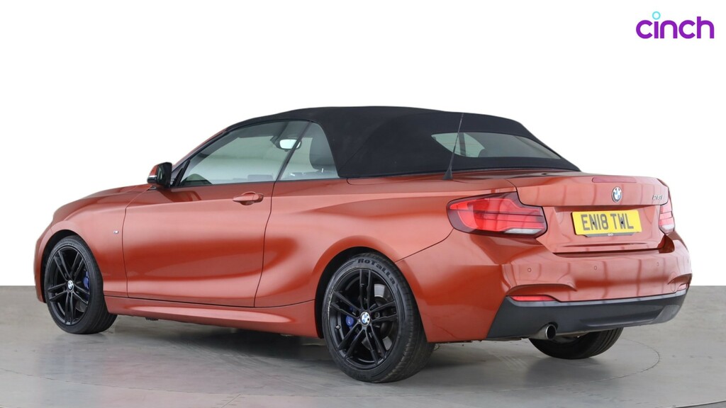 BMW 2 Series 1.5 218I Sport Convertible Euro Black #7