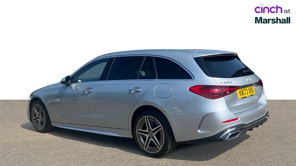 Mercedes-Benz C Class 1.5 C200h Mhev Amg Line Premium Estate Petro Black #10