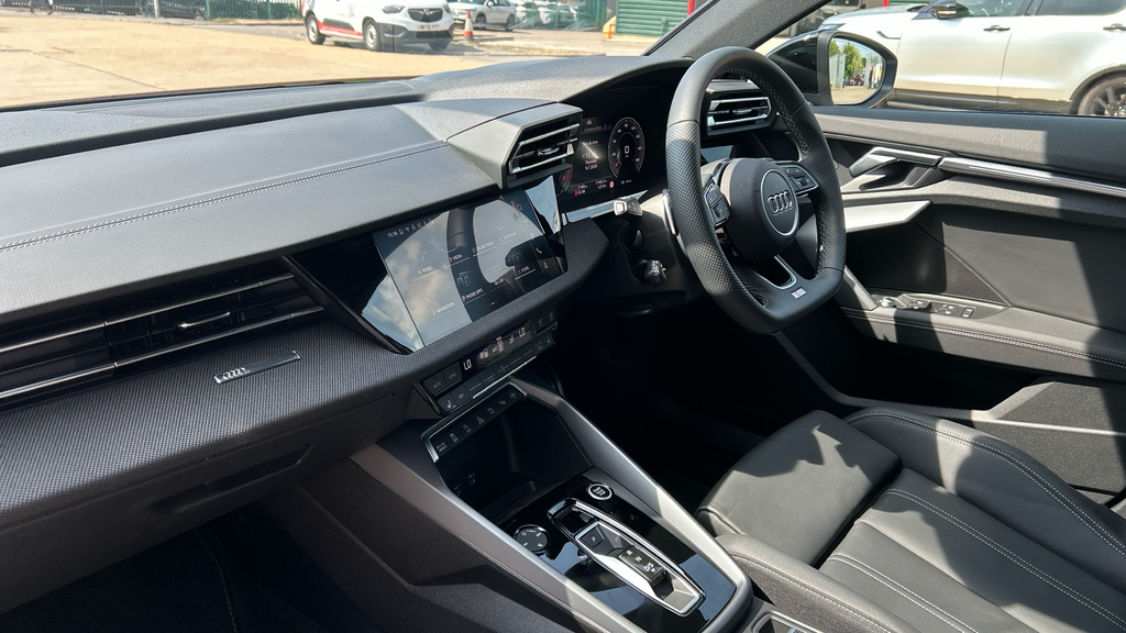 Audi A3 Tfsi 30 Sport Sportback S Tronic Euro 6 5-Door Black #10