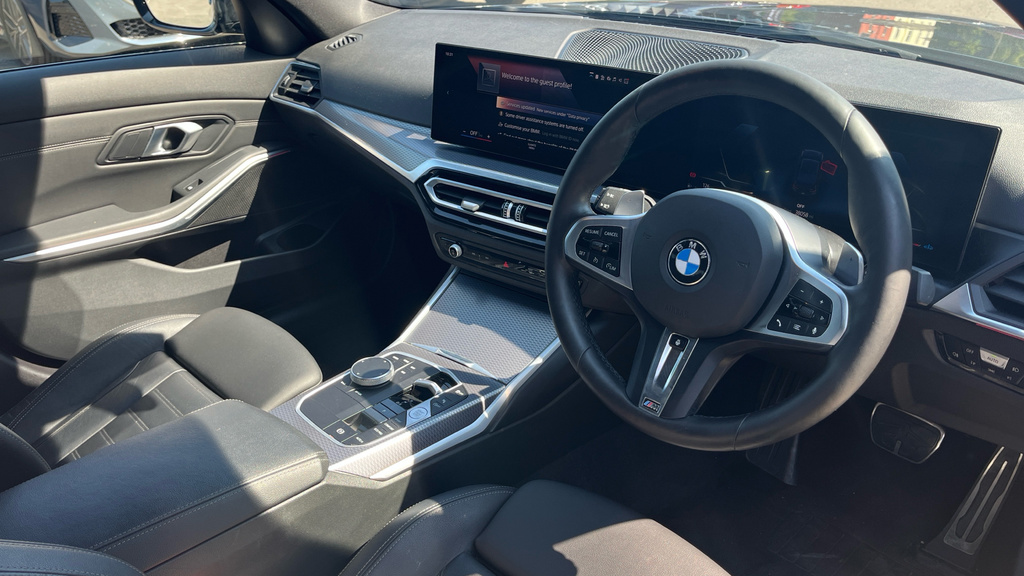 BMW 3 Series 2.0 320I M Sport Saloon Euro 6 S White #9