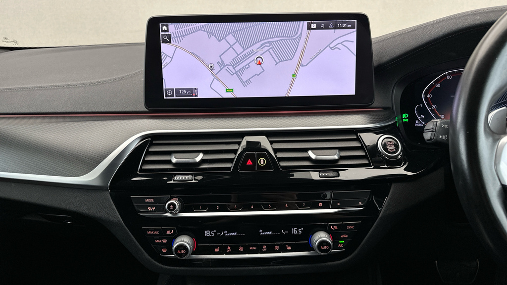 BMW 5 Series 2.0 520D Mht M Sport Touring Hybrid Ste Black #17
