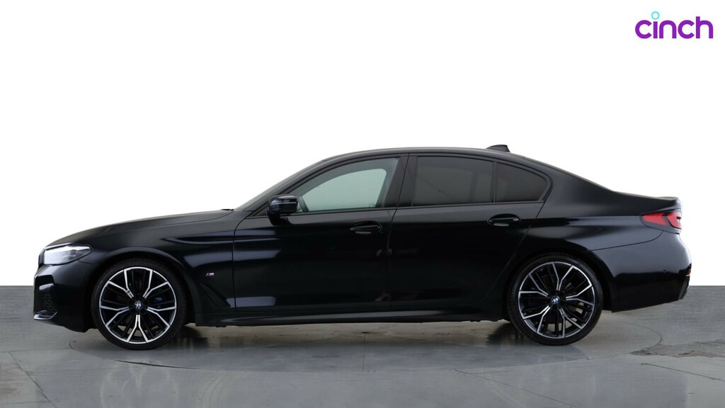 BMW 5 Series 2.0 520D Mht M Sport Touring Hybrid Ste Black #8