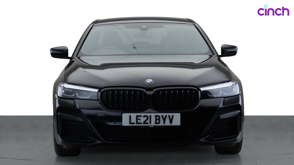 BMW 5 Series 2.0 520D Mht M Sport Touring Hybrid Ste Black #10