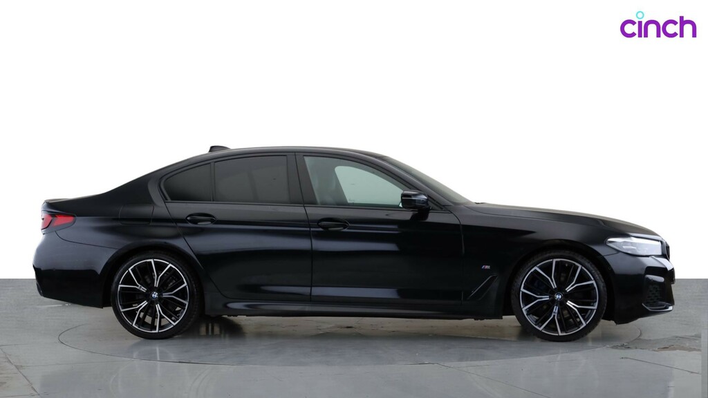 BMW 5 Series 2.0 520D Mht M Sport Touring Hybrid Ste Black #2