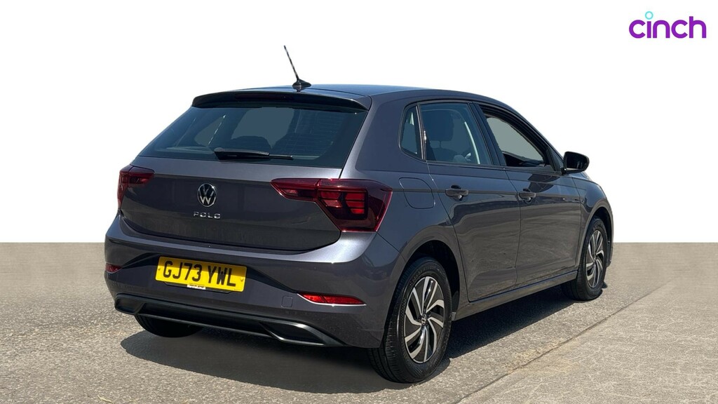 Volkswagen Polo 1.0 Tsi Life Dsg Euro 6 5-Door Silver #3