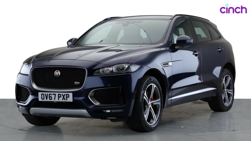 Jaguar F-Pace R-sport Awd Blue #8