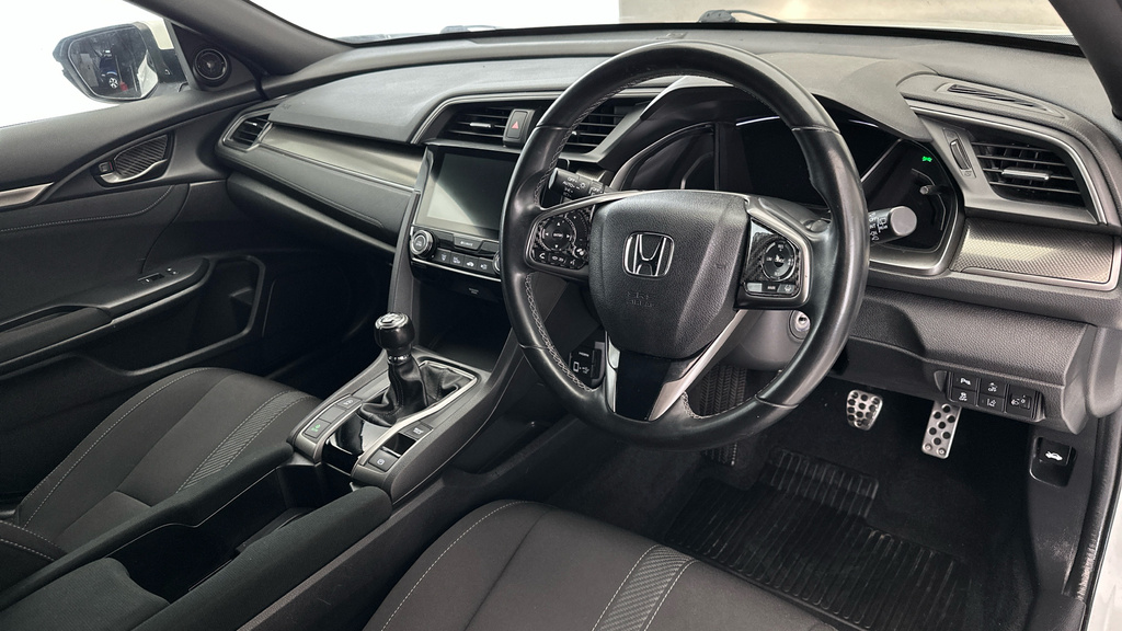 Honda Civic Se Plus White #11