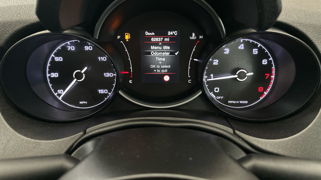 Fiat 500X Blue #16